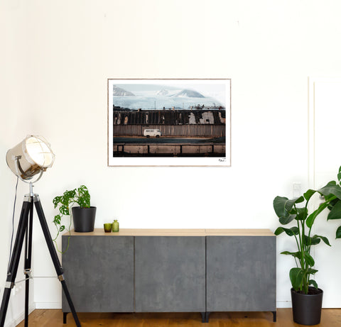 Limitierter Kunstdruck: Ghost Town at the End of the World – Hannes Becker