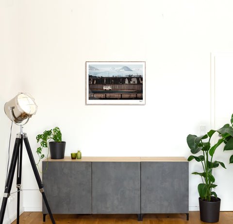 Limitierter Kunstdruck: Ghost Town at the End of the World – Hannes Becker