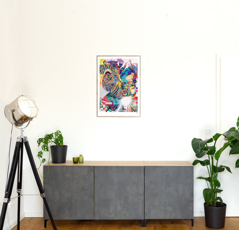 Limitierter Kunstdruck: No More Static Noise – Stefanie Thiele