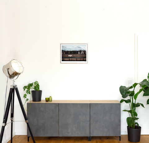 Limitierter Kunstdruck: Ghost Town at the End of the World – Hannes Becker