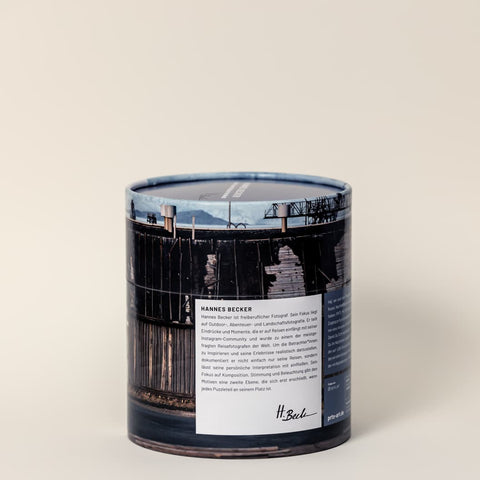 1.000 Teile Kunstpuzzle + Kunstdruck: Ghost Town at the End of the World – Hannes Becker