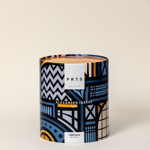 1.000 Teile Kunstpuzzle + Kunstdruck: Flipper – Alexander Isakov