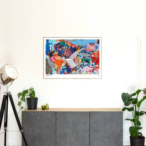 Limitierter Kunstdruck: Stufen - Stefanie Thiele