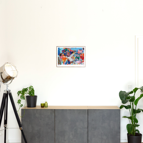 Limitierter Kunstdruck: Stufen - Stefanie Thiele