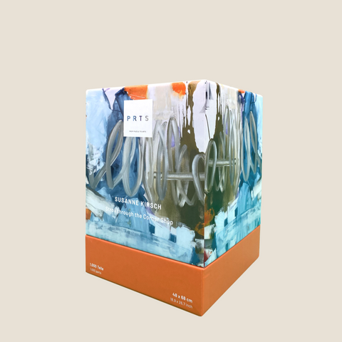 1.000 Teile Kunstpuzzle + Kunstdruck: Stroll through the Corner Shop – Susanne Kirsch
