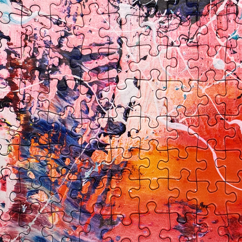 1.000 Teile Kunstpuzzle + Kunstdruck: Homesick – Theresa Kallrath