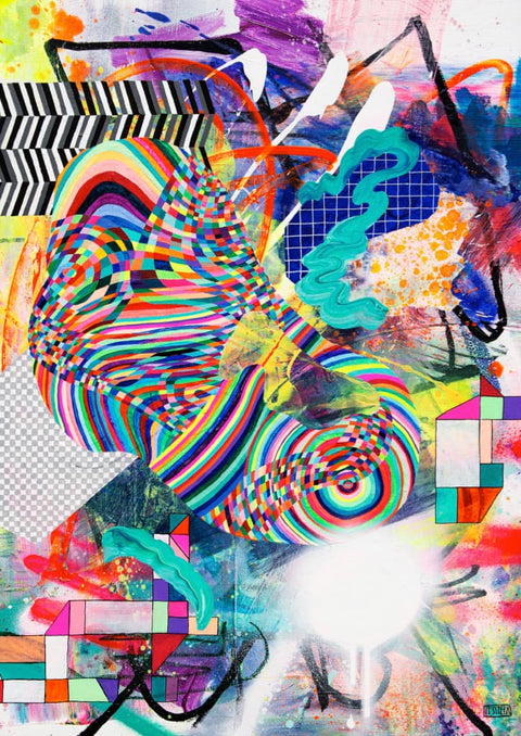 Limitierter Kunstdruck: No More Static Noise – Stefanie Thiele
