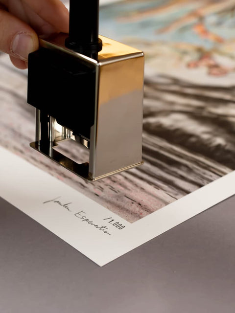 Limitierter Kunstdruck: Ghost Town at the End of the World – Hannes Becker