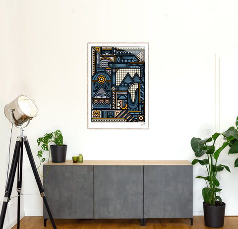 Limitierter Kunstdruck: Flipper – Alexander Isakov