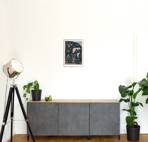 Limitierter Kunstdruck: Flipper – Alexander Isakov